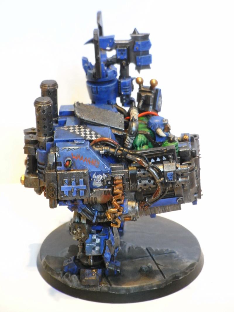 Assault, Assault On Black Reach, Black, Blue, Bone, Checkered, Chequered, Conversion, Deff, Deff Dread, Deff Skulls, Deffskulls, Dreadnought, Marine Abuse, On, Orks, Reach, Rust, Skull, Work In Progress