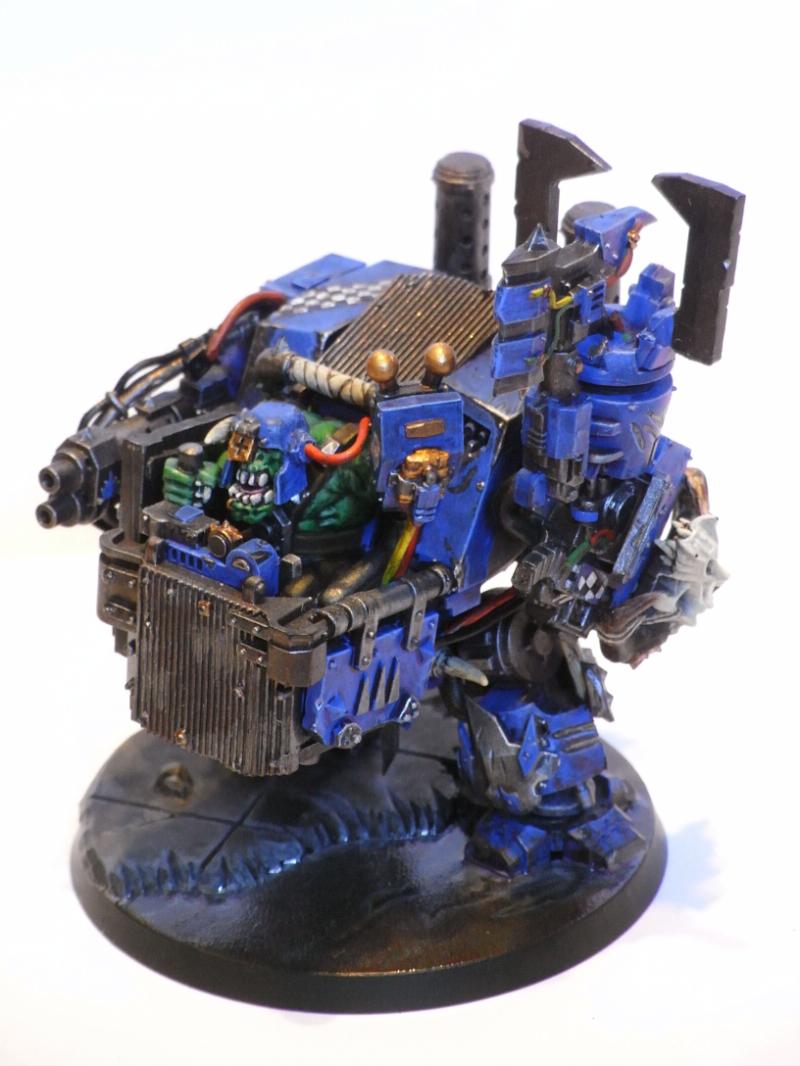 Assault, Assault On Black Reach, Black, Blue, Bone, Checkered, Chequered, Conversion, Deff, Deff Dread, Deff Skulls, Deffskulls, Dreadnought, Looted, On, Orks, Reach, Rust, Skull, Work In Progress