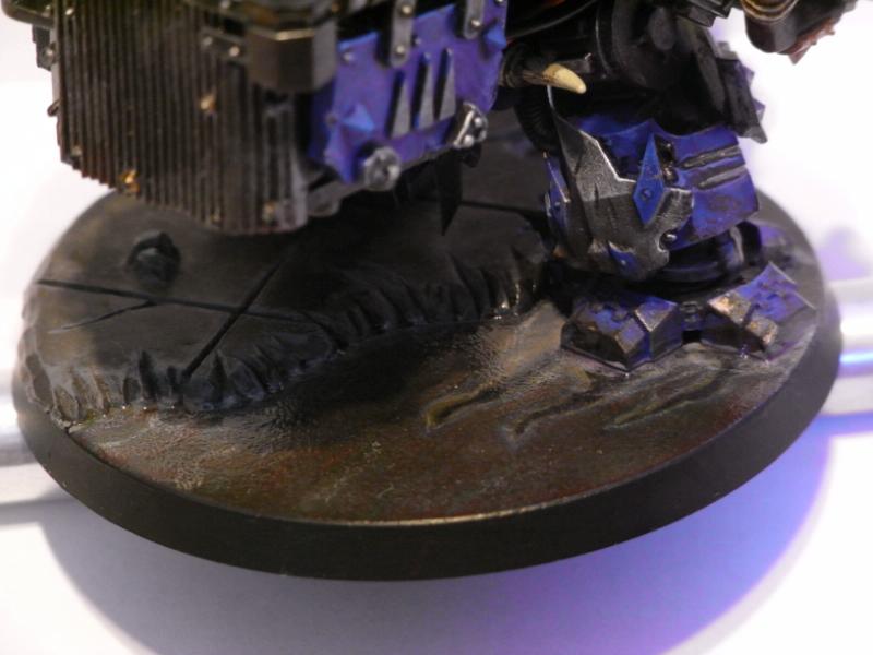 Assault, Assault On Black Reach, Black, Blue, Bone, Checkered, Chequered, Conversion, Deff, Deff Dread, Deff Skulls, Deffskulls, Dreadnought, On, Orks, Reach, Rust, Skull, Work In Progress