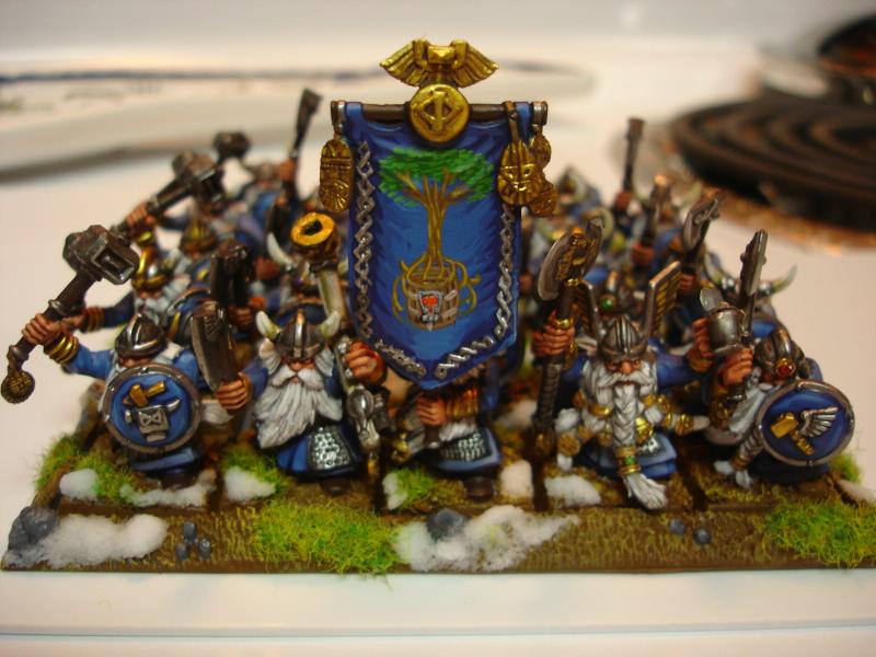 Banner, Dwarves, Freehand, Warhammer Fantasy