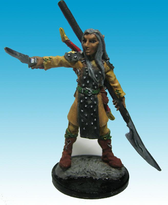 Elves, Reaper, DFo's Reaper Eldolan Elf Fighter Front View