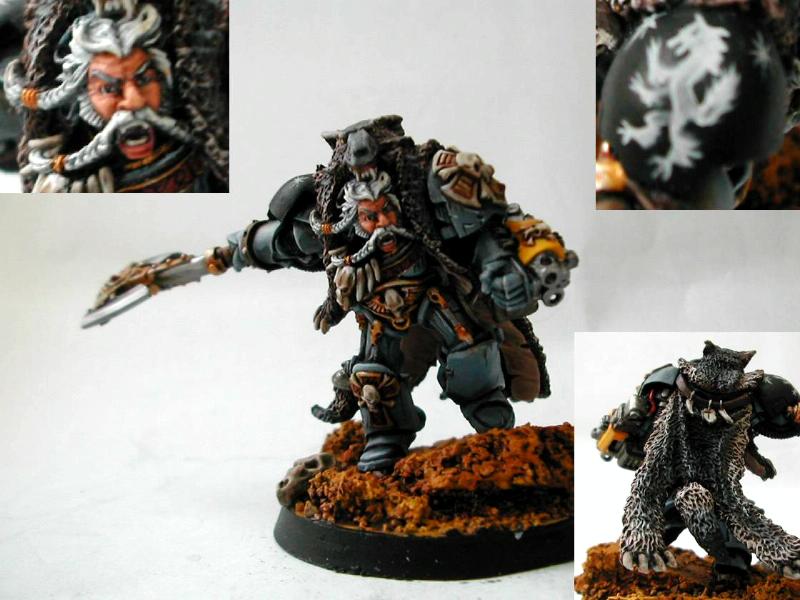 Grimnar, Logan, Space Wolves, Terminator Armor