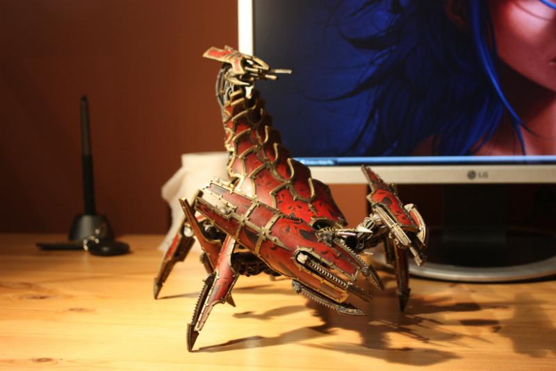 Apocalypse, Brass, Brass Scorpion, Daemons, Scorpion, Walker