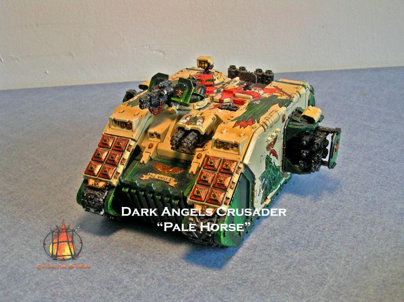 28mm, Amored Personnel Carrier, Cataclysm Studios, Dark Angels, Games Workshop, Heavy Support, Space Marines, Tank, Transport, Warhammer 40,000