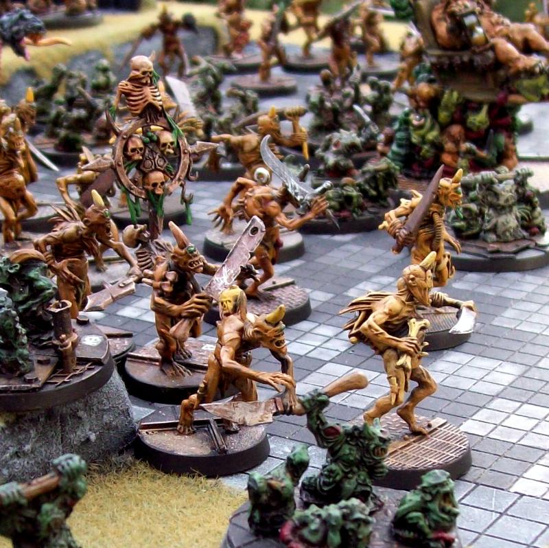 Chaos Daemons, Nurgle, Plaguebearers