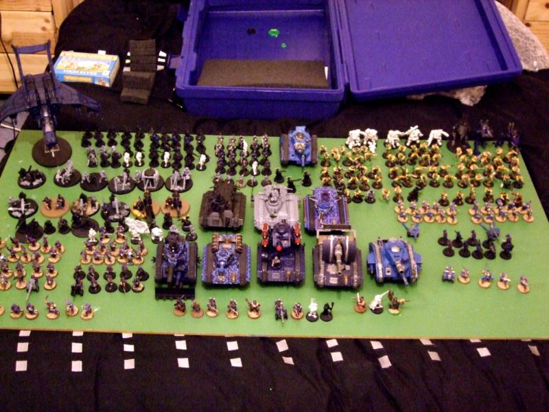 Cadians, Catachans, Imperial Guard, Manticore, Mordians, Vendetta