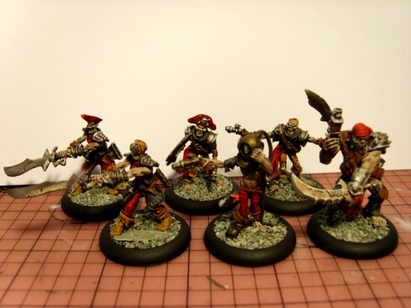 Cryx, Warmachine, Revenant Crew 1