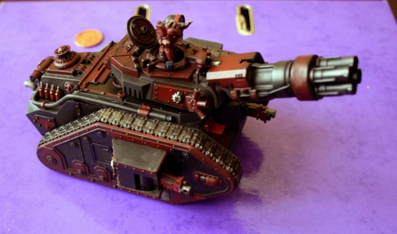 Adeptus Mechanicus, Conversion, Imperial Guard, Leman Russ, Tank, Thunderfire, Vehicle, Warhammer 40,000