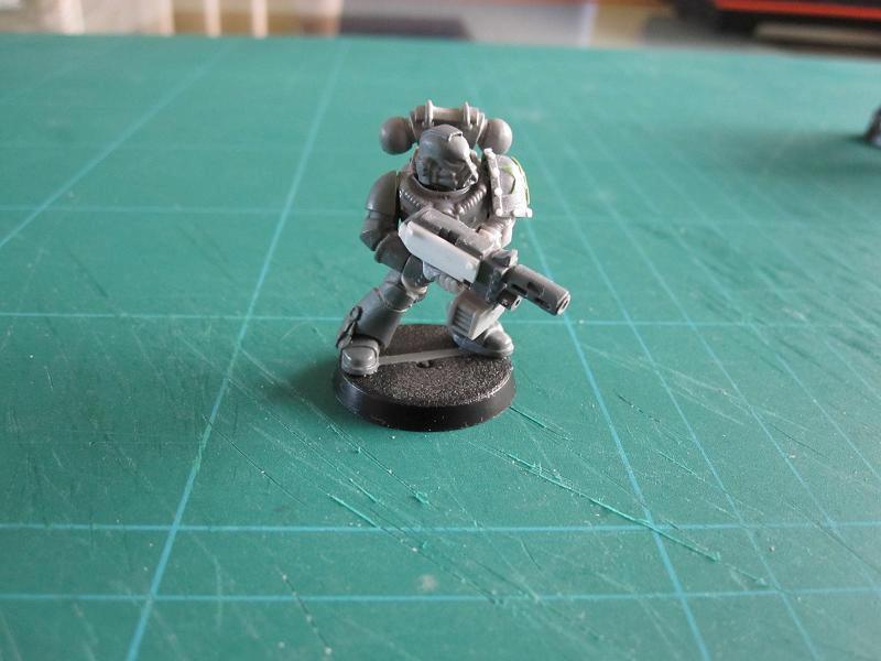 Meltagun, Space Marines, Warhammer 40,000, Work In Progress