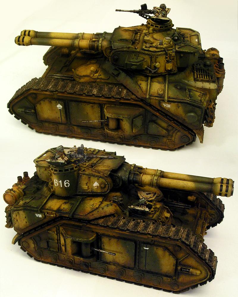 Apocalypse, Dakka Painting Challenge, Forge World, Imperial Guard, Macharius Vanquisher, Nitty Gritty Armor, Warhammer 40,000