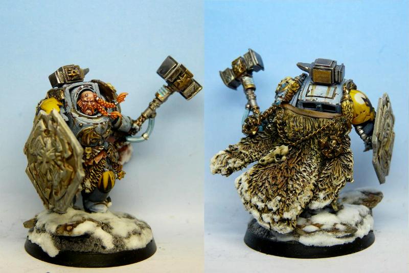 Space Wolves, Storm Shield, Terminator Armor, Thunder Hammer