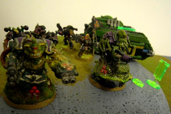 Battle Report, Chaos Space Marines, Nurgle, Squats, Warhammer 40,000
