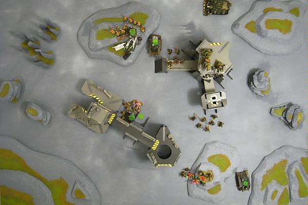 Battle Report, Chaos Daemons, Chaos Space Marines, Nurgle, Slaanesh