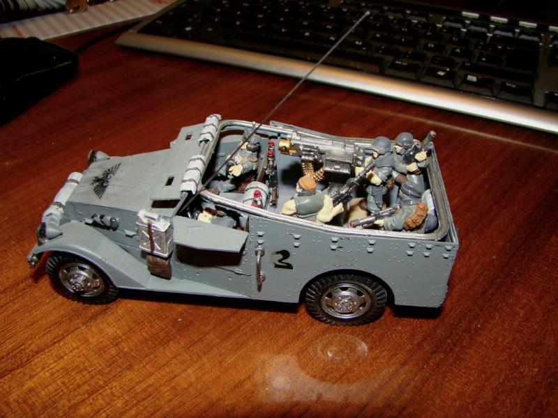 Armored Car, Conversion, Imperial Guard, Salamander, Vehicle Construction Rules, Warhammer