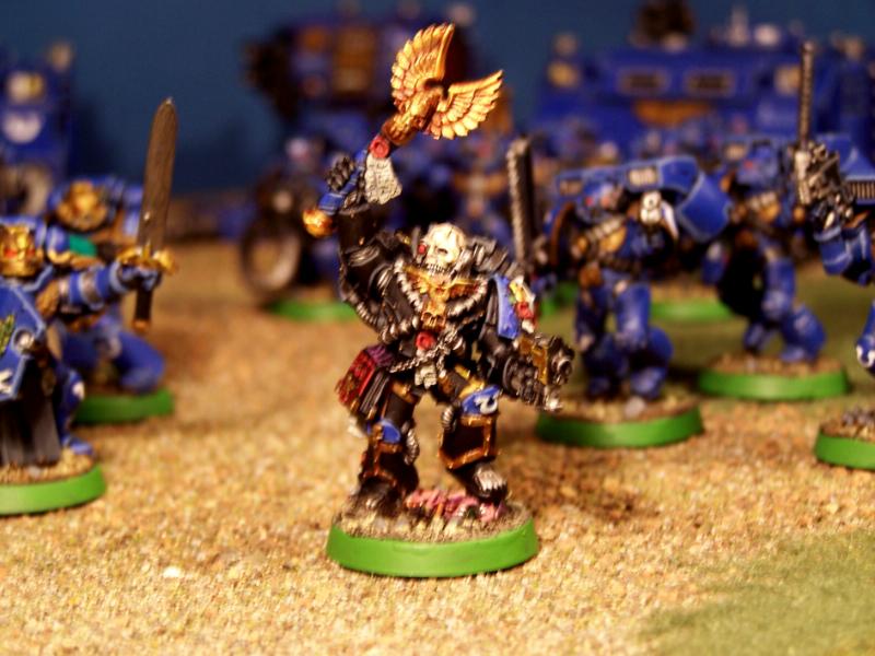 Advertisement, Blurred Photo, Cassius, Chaplain, Space Marines, Ultramarines, Warhammer 40,000