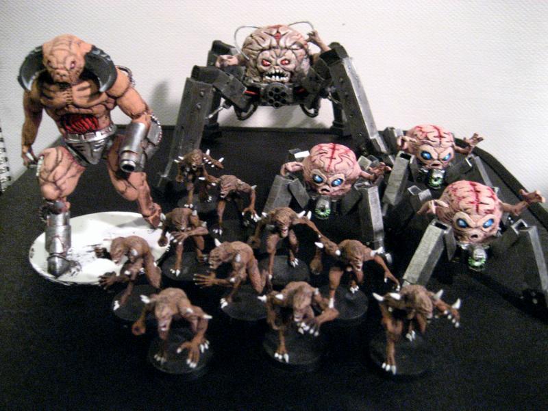 Army, Daemons, Doom, Sculpting
