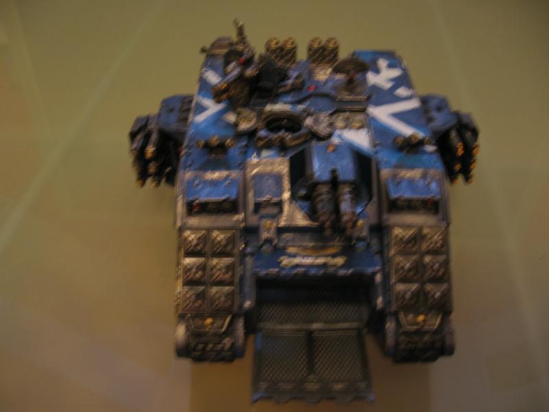 Blurred Photo, Crusader, Land Raider, Space Marines
