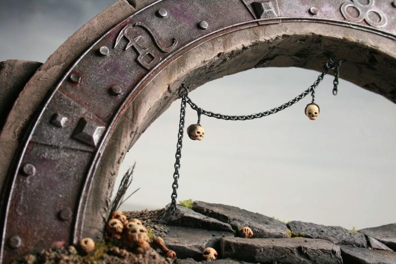 Chaos, Daemons, Gate, Portal, Skull, Terrain