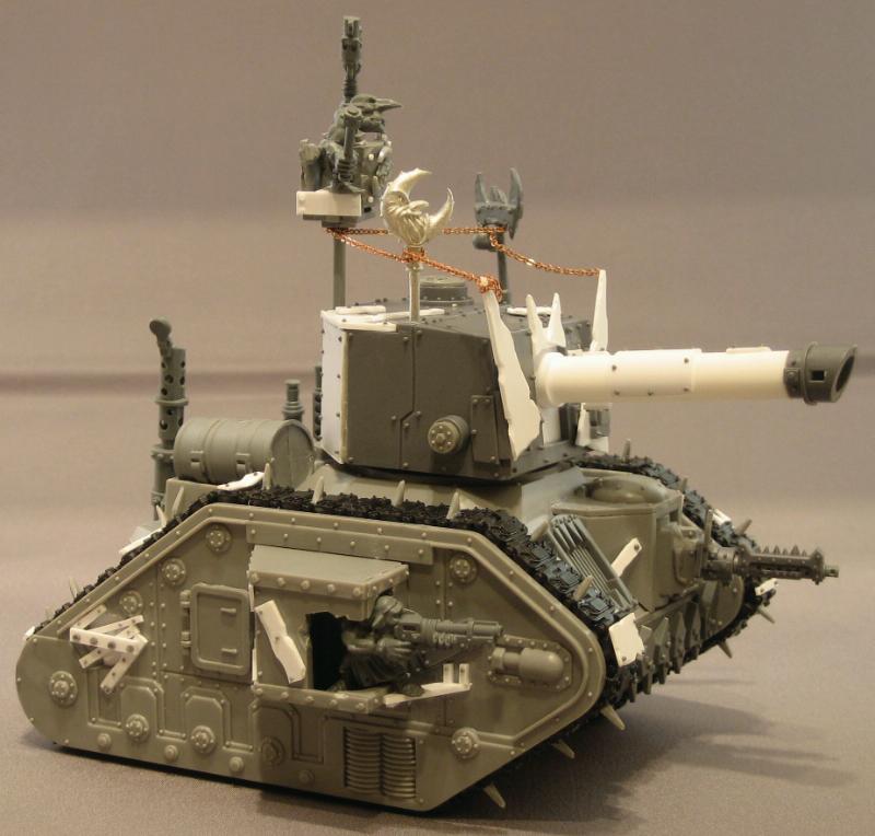 Leman Russ, Looted Wagon, Orks, Tank