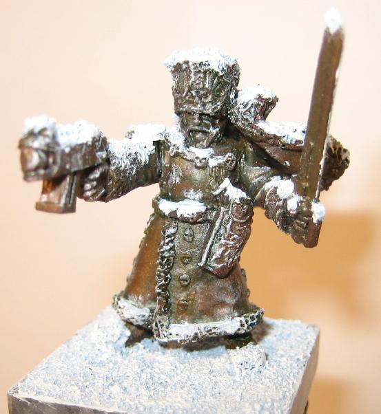 Imperial Guard, Objective Marker, Snow, Statue, Valhallans, Warhammer 40,000