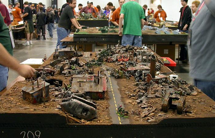 Game Table, Junkyard, Orks, Warhammer 40,000