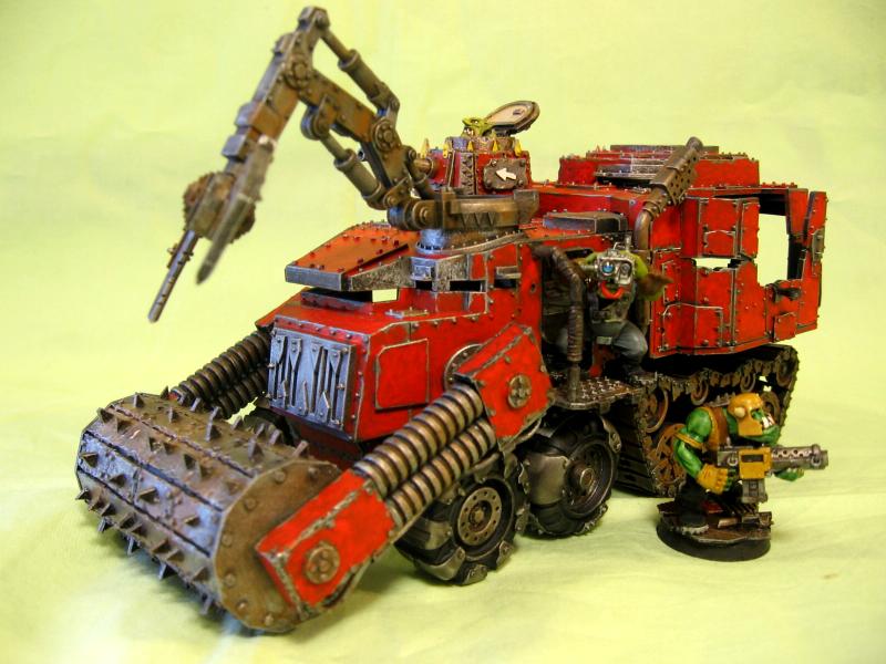 Battlewagon, Deff Rolla, Orks, Warhammer 40,000