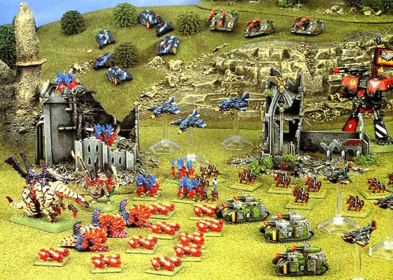 Copyright Games Workshop, Epic, Imperial Guard, Thunderbolt, Tyranids, White Dwarf