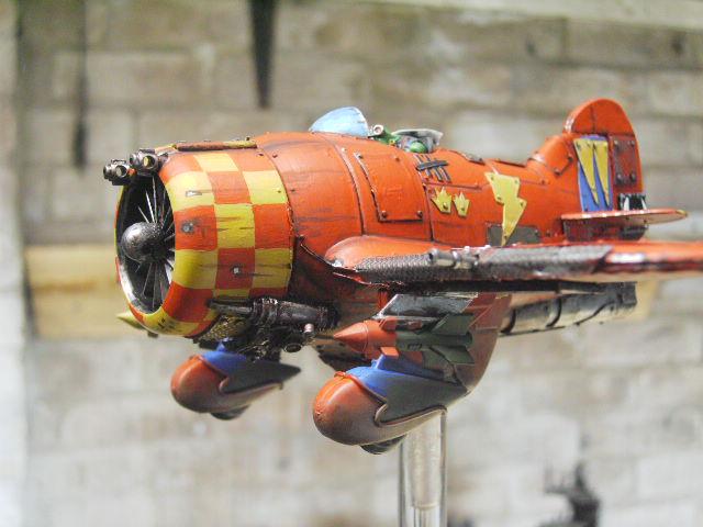 Cheating on Forgeworld. 23322-Conversion,%20Fighta-bomba,%20Flyer,%20Orks,%20Warhammer%2040,000