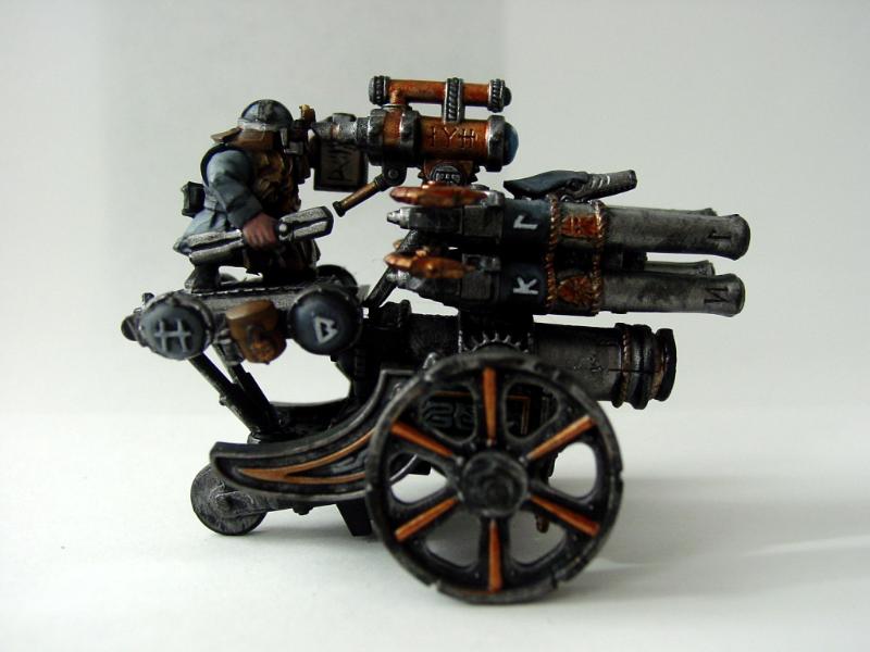 Artillery, Dwarves, Organ Gun, Warhammer Fantasy