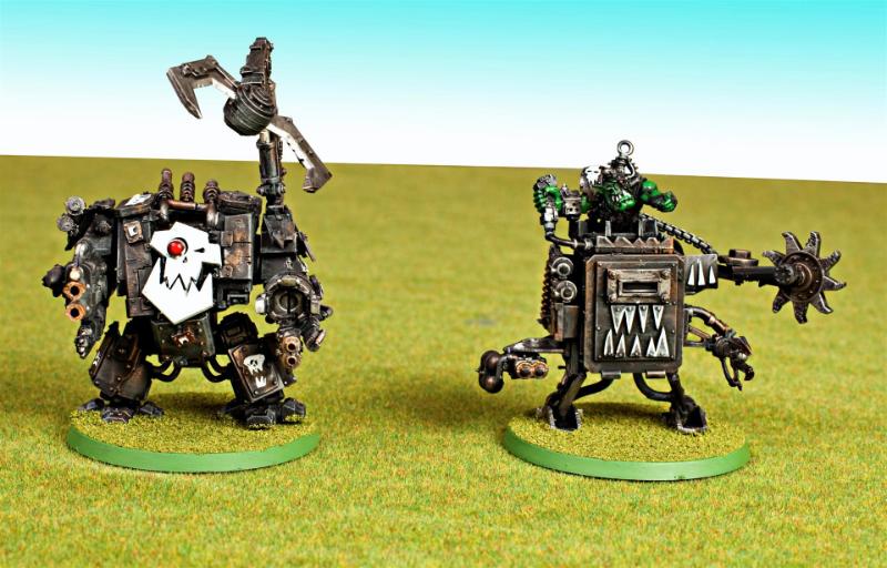 Deff Dread, Dreadnought, Marine Abuse, Orks