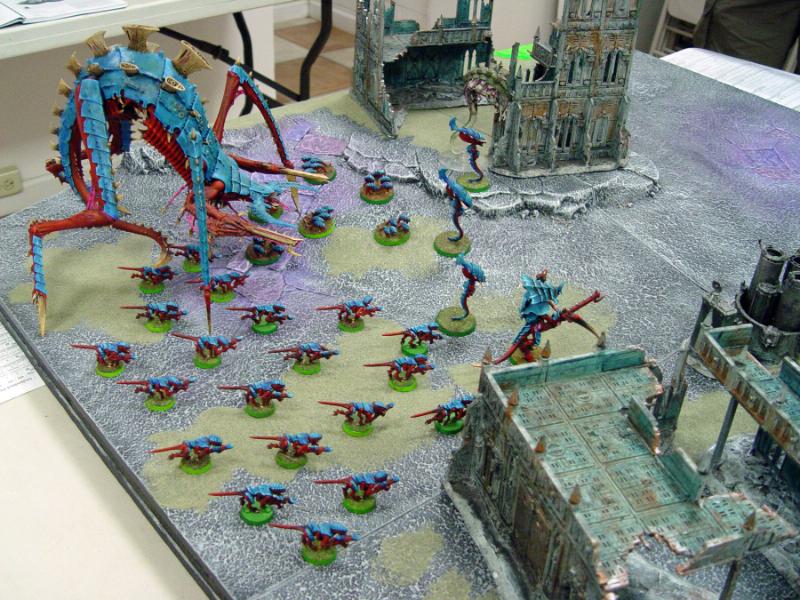 Battle Report, Bio-titan, Hierophant, Terrain, Tyranids