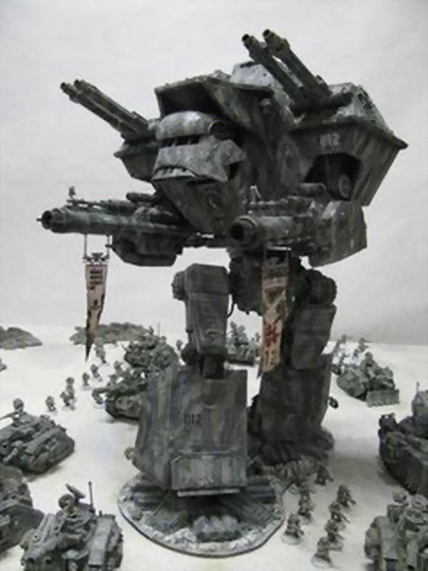 Awesome, Scratch Build, Titan, Warhammer 40,000, Warlord