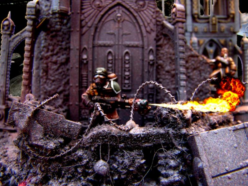 Flamer, Imperial Guard, Photoshop