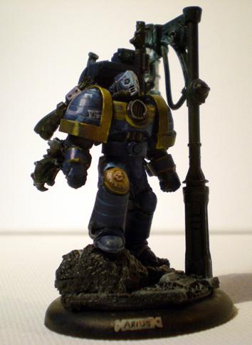Arius, Pre-heresy, Techmarine, True-scale, Ultramarines