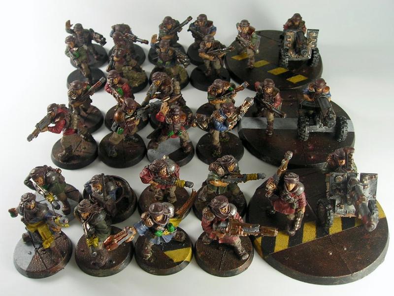 2nd Edition, Cadians, Imperial Guard, Tallarn Desert Raiders