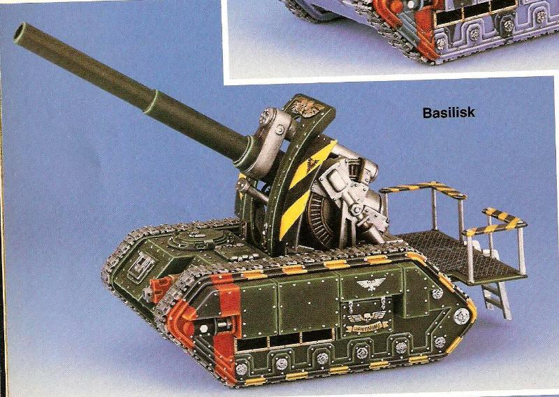 Basilisk, Copyright Games Workshop, Imperial Guard, Retro Review, White Dwarf