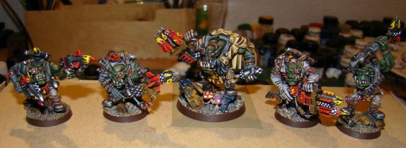 Nob, Orks, Tankbustas, Warboss, Warhammer 40,000