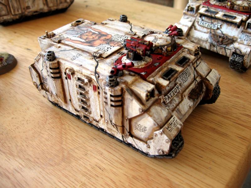 Freehand, Rhino, Space Marines, Warhammer 40,000
