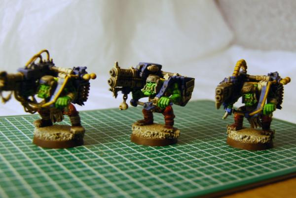 11 ORK BOYZ PAINT ORKS WARHAMMER 40K