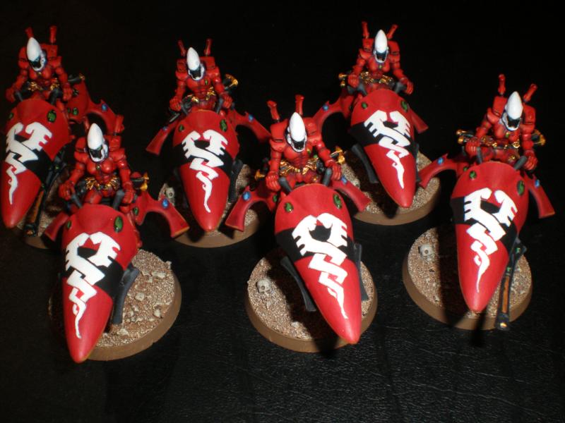 Eldar, Jetbike, Saim-hann, Warhammer 40,000