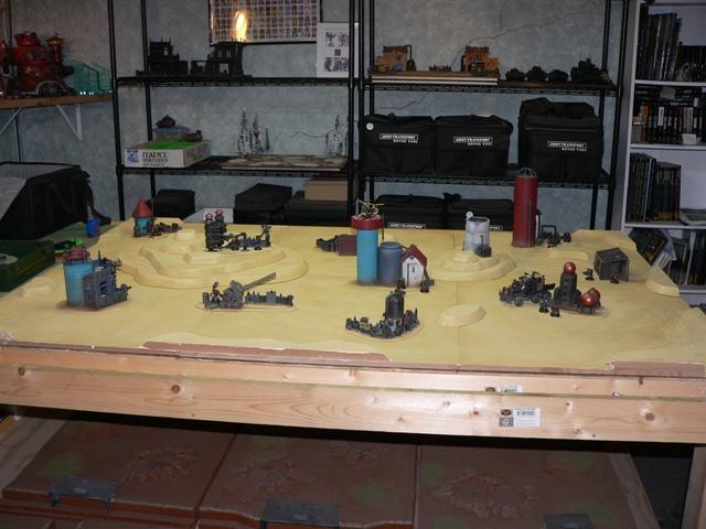 Game Table, Terrain