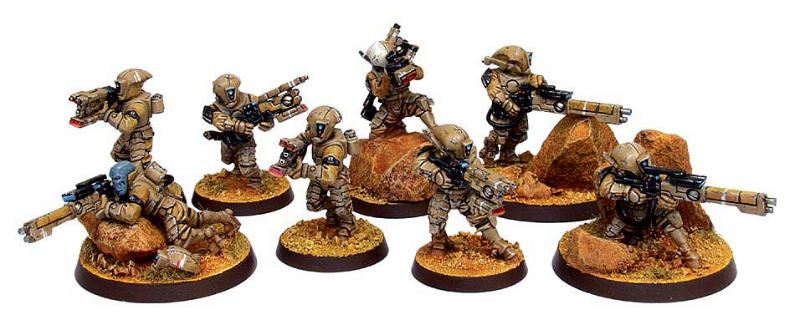 Games Workshop, Infantry, Pathfinders, Science-fiction, Tau, Warhammer 40,000