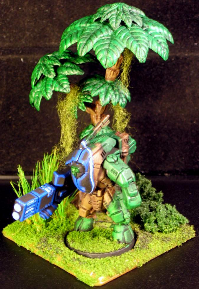 Dakka Painting Challenge, Jungle Warfare, Stealth Suit, Tau