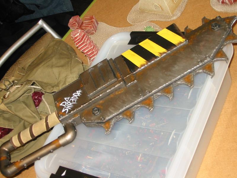 Choppa, Orks, Real Life 40k