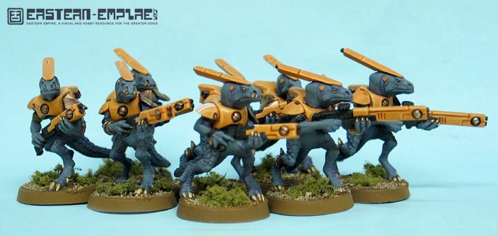 28mm, Conversion, Games Workshop, Infantry, Lizardmen, Science-fiction, Slann, Tau, Warhammer 40,000