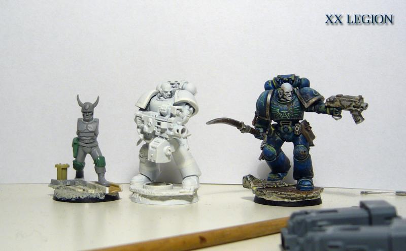Alpha Legion, Chaos Space Marines, Space Marines, True Scale