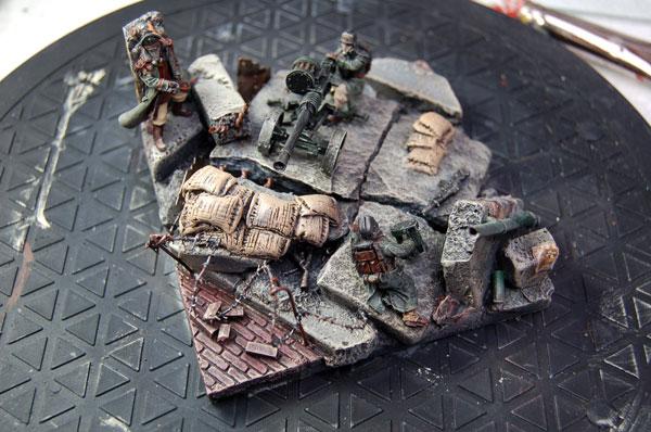 Death Korps of Krieg, Diorama, Warhammer 40,000, Work In Progress