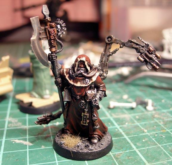 Adeptus Mechanicus, Chaos, Servitors, Tech Priest