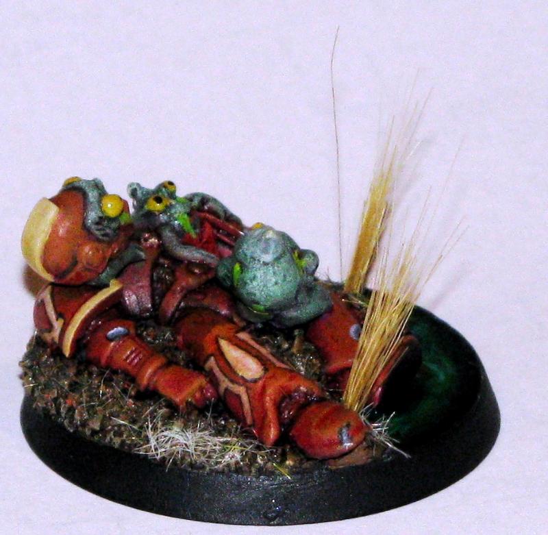 Marine Abuse, Nurglings, Sculpting