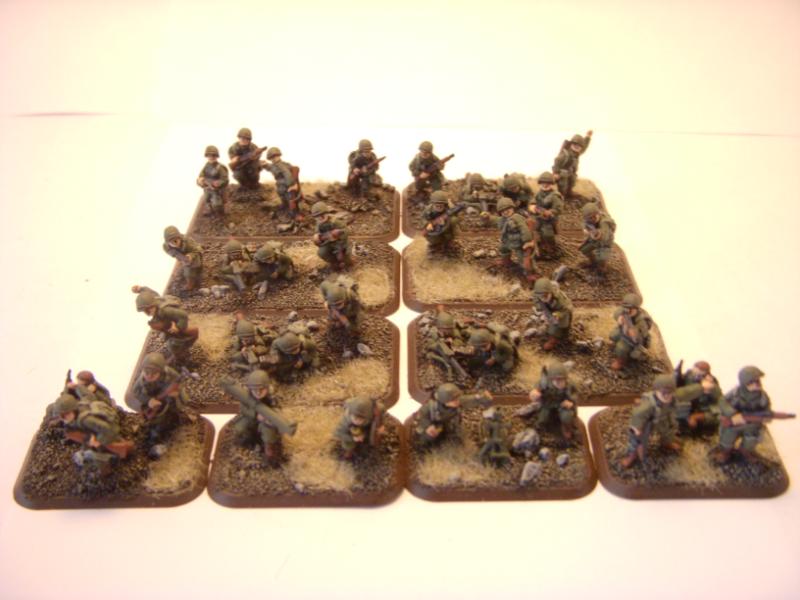 15mm, America, Battlefront, Flames Of War, Historical, Infantry, World War 2